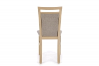 dřevěna židle Erota s čalouněným sedákem - Inari 26 / Dub sonoma čalouněné židle z drewnianymi nogami