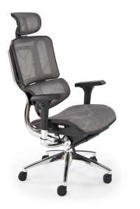 Ergonomické kreslo Ethan - sivá ethan Kreslo kancelárske Popolový