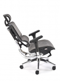 Ergonomické kreslo Ethan - sivá ethan Kreslo kancelárske Popolový