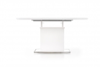 Rozkladací jedálenský stôl FEDERICO 120-160x120 cm - biela federico Stôl rozkladany Biely
