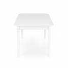 FLORIAN Rozkládací stôl Pracovná doska - Biely, Nohy - Biely florian Stôl rozkladany Pracovná doska - Biely, Nohy - Biely