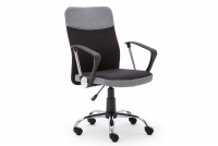 Kancelářská židle Topic - černá / popelavá Kancelářske křeslo Topic - Černý / Popelový