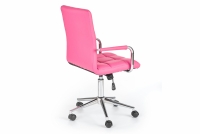 GONZO 2 irodai szék gyerekeknek - rózsaszín Fotel mlodziezowy Gonzo 2 z podlokietnikami - rozsaszín