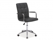 Židle kancelářská Q-022 šedá Křeslo otočné q-022 šedý