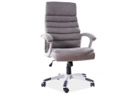 Židle kancelářské Q-087 šedý materiál Křeslo otočné q-087 šedý materiál