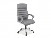 Kancelářská židle Q-087 - šedá Křeslo obrotowy q-087 šedý 