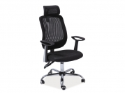 Židle kancelářská Q-118 Černý  Křeslo obrotowy q-118 Černý 