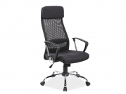 Židle kancelářská Q-345 Černý  Křeslo otočné q-345 Černý