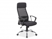 Židle kancelářská Q-345 Černý  Křeslo obrotowy q-345 Černý 