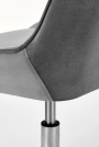 Kancelárska stolička RICO - sivý zamat Kreslo otočna rico - Popolový velvet