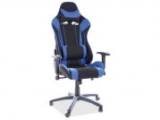 Kancelářská židle Viper - černá / modrá Křeslo obrotowy viper Černý/Modrý