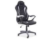 Kancelářská židle Zenvo - černá / šedá Křeslo otočné zenvo Černý/šedý