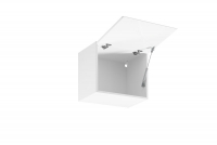 Aspen Bílý lesk G50K - Skříňka závěsná výklopná Skříňka kuchyňská závěsná nízká Aspen G50K - wnetrze