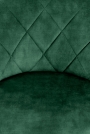 Scaun de bar H101 tapițat - verde închis h101 Barová židle tmavý Zelený