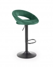 H102 Barová židle tmavě zelená h102 Barová židle tmavě zelená