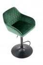 H103 Barová židle tmavě zelená h103 Barová židle tmavý Zelený