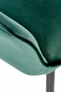 H107 Barová židle tmavý Zelený h107 Barová židle tmavý Zelený