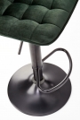 Barová stolička H95 - tmavozelená h95 Barová stolička tmavý Zelený