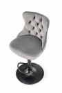 H117 Barová židle Popelový Barová židle čalouněná h117 - Popelový