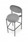 H108 Barová židle Popelový Barová židle tapierowany h108 - Popelový