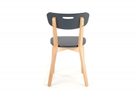 dřevěna židle Intia - grafit / buk lakovaný židle z masivu