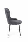 Čalouněná židle K366 - popelavá k366 Židle popel