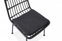 K401 szék - fekete / hamu (1p=4db) k401 Židle Fekete / Popelový