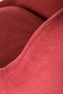 Scaun tapițat K431 - Roșu k431 Židle Červený