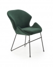 Jedálenská stolička K458 - tmavozelená k458 Stolička ciemny Zelený