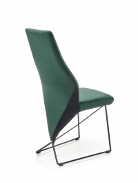 Jedálenská stolička K485 - tmavozelená k485 Stolička tmavý Zelený