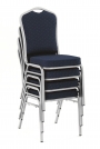 K66S Židle Modrá, Konstrukce Stříbrná k66s Židle Modrý, Rošt Stříbrný