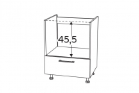KAMMONO F11 DPK60 - Skrinka Kuchynská pod zabudowe kompaktowego piekarnika KAMMONO F11 DPK60 - Skrinka Kuchynská pod zabudowe kompaktowego piekarnika
