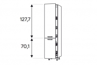 KAMMONO F11 SCMAX30/71 - regál kuchenny s košem CARGO KAMMONO F11 SCMAX30/71 - regál kuchenny s košem CARGO