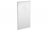 KAM Mono Bočný panel biely lesk - Bočný panel z laminovanej dosky biely lesk - Bočný panel z laminovanej dosky