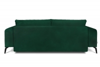 Rozkladacia pohovka Luzano - zelený zamat Monolith 37 Pohovka s funkciou spánku Luzano