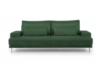 Nicole kanapé a nappaliba - zöld Napoli 12/arany lábak Gauč Nicole