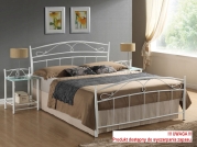 Klasická posteľ Siena 140x200 - biela klasyczne posteľ siena 140x200 - Biely