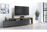 TV stolek Bota 40 se zsuvkou 219 cm - appenzeller / matera Nábytek moderní 