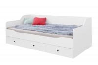 Komplet nábytku pre mládež Bergen C - Biely biely Detská posteľ