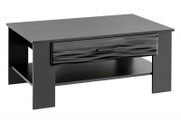 Komplet nábytku do obývačky Blade 4 - čierny Čierny konferenčný stolík
