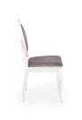 Židle Barock - Bílý / Popelový Židle barock - Bílý / Popelový