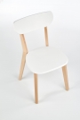Buggi szék - natúr / fehér Židle buggi - přírodní / Bílý