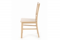 židle drewniane Tucara z twardym sedadlem - Dub sonoma 