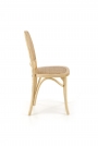 K502 Židle přírodní Židle fából z rattanem k502 - přírodní