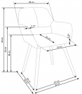 Židle K283 - béžová Židle k283 - béžová