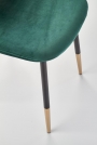 Židle K379 - tmavě zelená Židle k379 - tmavý Zelený