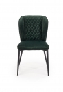 K399 szék - sötétzöld Židle k399 - tmavě zelená