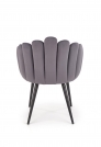 židle K410 - Popelový velvet Židle k410 - Popelavá velvet