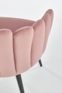 Židle K410 - Růžová velvet Židle k410 - Růžová velvet