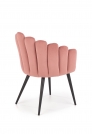 Scaun K410 - catifea roz Židle k410 - Růžová velvet